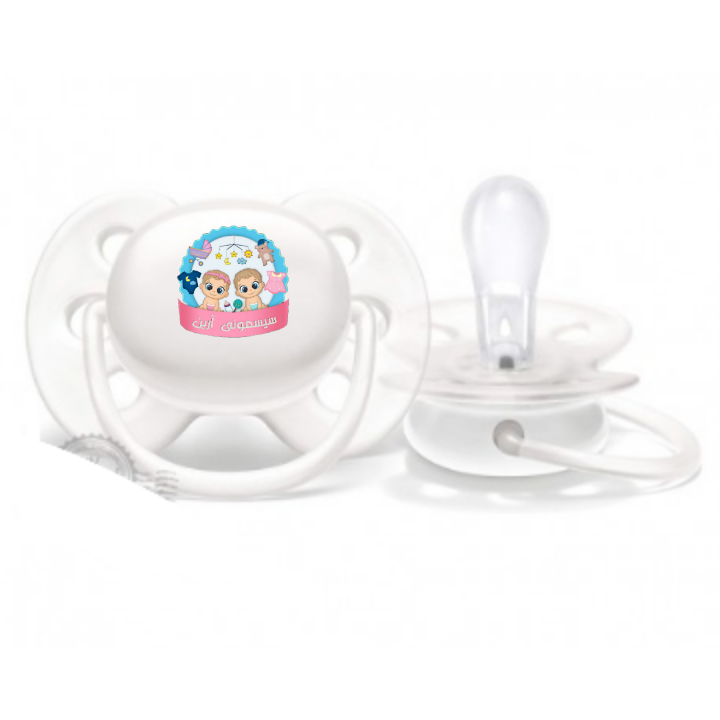 پستانک فیلیپس اونت size 0_6m نوزاد یک عددی سفید Philips Avent